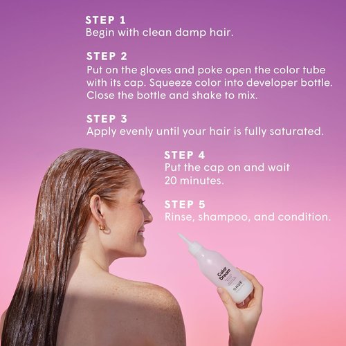 dpHUE Color Dream Golden Blonde - Ammonia-Free Demi-Permanent Hair Color | Lasts 16 Washes & Boosts Shine