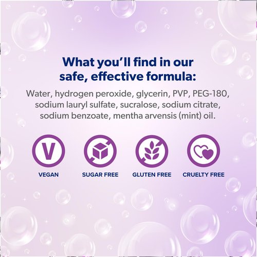 EverSmile OrthoFoam Braces Cleaner — Brushable Foam Whitens Teeth, Eliminates Bacteria, Fights Plaque and Bad Breath – Cleans Under Metal, Ceramic, Clear Brackets and Wires – 50ml (4 Pk)