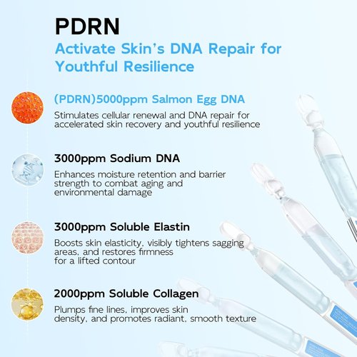 **Skiennix Salmon DNA Anti-Aging Serum - 5000ppm Salmon Egg DNA & 2000ppm Collagen, 30e**
