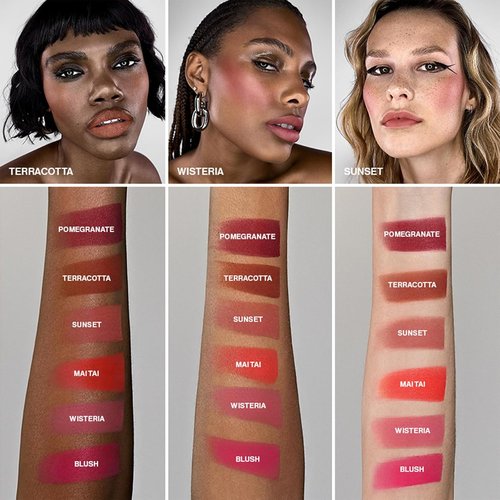 Smashbox Halo Sheer Cream Cheek & Lip Tint - Sheer-to-Medium Coverage, Matte Finish, 0.34 fl. oz.