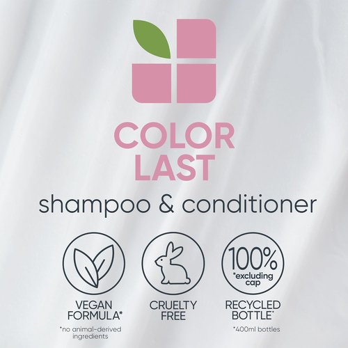Biolage Color Last Shampoo & Conditioner Set - Protects & Maintains Vibrant Color | Paraben & Silicone-Free | Vegan