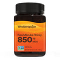 Wedderspoon Raw Manuka Honey 850+ MGO - Unpasteurized Superfood in 17.6 Oz BPA-Free Jar
