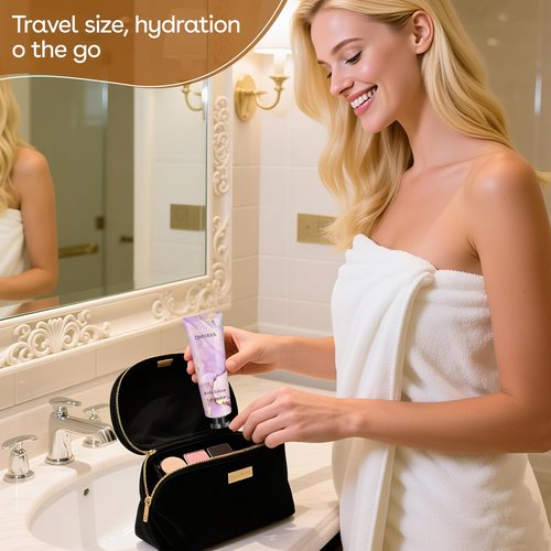 Body Lotion 40 Pack, Travel Size Mini Lotion, Bulk Gift Set for Women, Moisturizing Lotions 20ml*40, Birthday Holiday Gifts,Christmas Stocking Stuffers