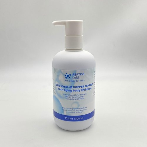 Copper Peptide & Hyaluronic Acid - Body Lotion - Anti-Aging, Skin Firming & Hydrating Formula, 10 Fluid Ounce