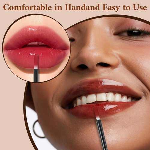 MBAIYO Disposable Brush Applicators, 100pcs PYO Cookie Paint Brushes Mini Nail Polish Brushes Disposable Applicators Makeup Lip Brush for Lipstick, Lip Gloss, Nail Polish, Cookies, Cleaning