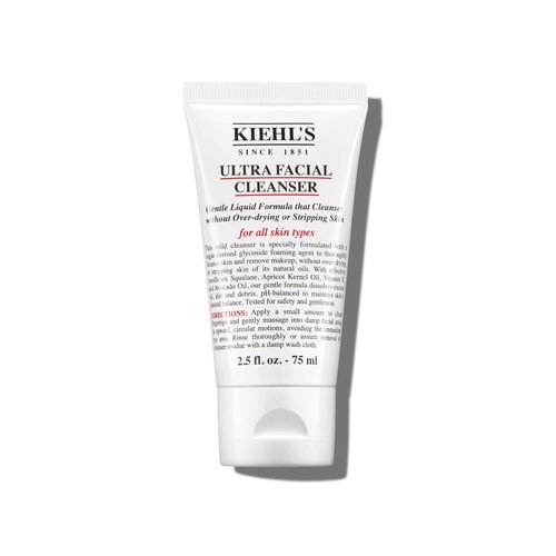 Kiehl's Ultra Facial Cleanser - Lightweight Foamy Formula for All Skin Types | Gently Exfoliates & Moisturizes