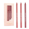 ColourPop Lippie Lip Pencil Kit - High-Pigment, Long-Lasting Lip Liner in 3 Shades | Oh Snap, Five Stars & Me Again