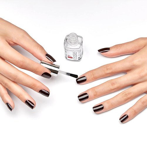 Essie Nail Care Gel Setter Top Coat - 8-Free Vegan Formula for Gel-Like Finish | 0.46 Fl Oz
