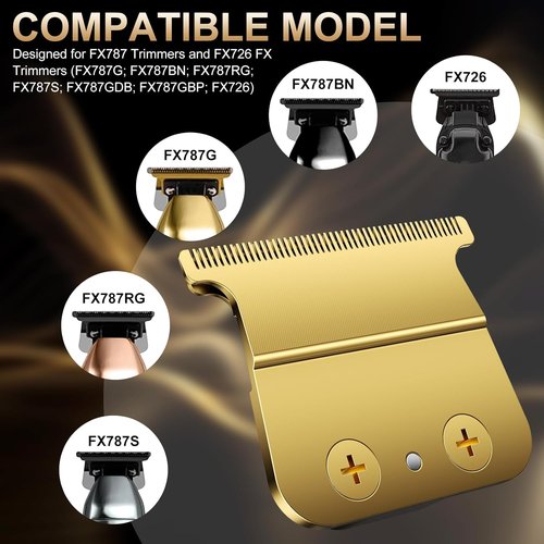 BaByliss Replacement Hair Trimmer Blades - Precision T-Blades for FX787, FX799, FX726, FX729, FX707Z | Long-Lasting Performance