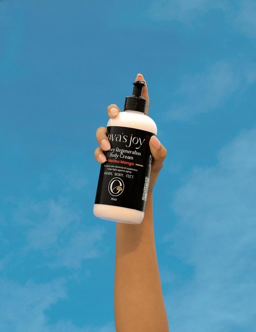 Eva's Joy Malibu Mango Body Cream - Nourishing Moisturizer for Soft, Glowing Skin | 16 oz