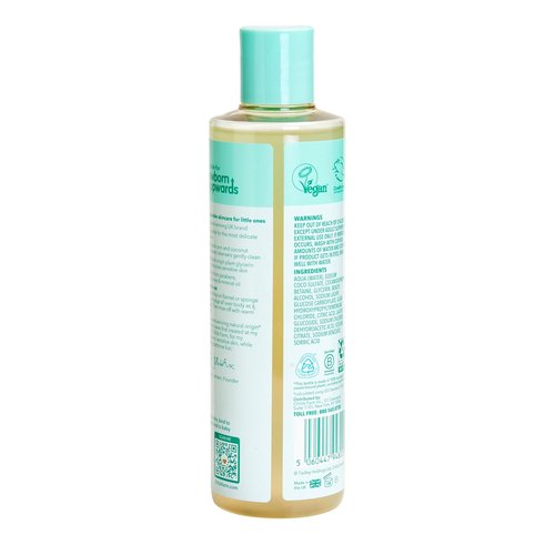 Childs Farm Baby Body Wash - Unfragranced Formula for Sensitive Skin | 8.4 Fl Oz, Ideal for Newborns