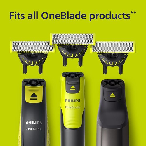 One Blade X2 360 Dual-Way Blade Compatible with All Onebalde Philips – QP420.50