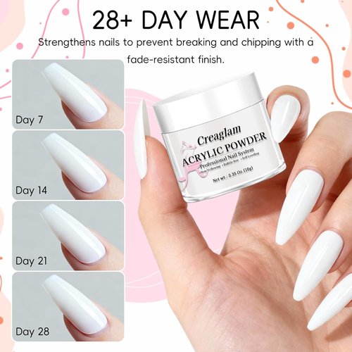 Skiennix Acrylic Nail Powder Set - 24 Vibrant Colors for Professional Nail Art | Bubble-Free, Long-Lasting Formula