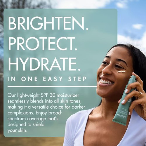 Bolden Brightening Face Moisturizer - SPF 30 with Vitamin C for Dark Spot Reduction | 2.0 FL Oz