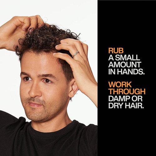 Redken Brews Molding Paste for Men - High Hold, Maximum Control, Natural Matte Finish, All Hair Types