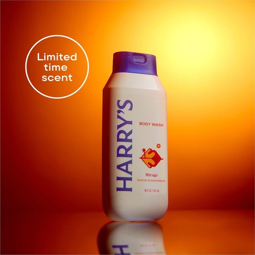 Harry's Men's Body Wash - Mirage Limited Edition Scent - 18 Fl Oz | Paraben-Free Shower Gel for Men