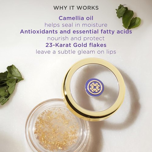 Tatcha Camellia Gold Spun Lip Balm - Nourishing & Hydrating Formula | 6g | 0.21 oz