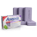 Asepxia Acne Treatment Softening Bar Soap | 2% Salicylic Acid Cleanser, Wash away Oil & Impurities, Soothes with Cucumber Extract, Daily Use, Refreshes Skin, Face Wash, 4 Oz, 5-Pack