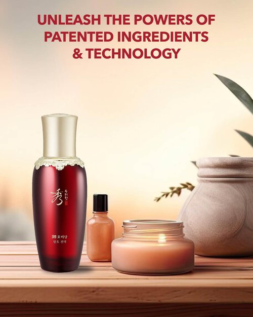 Sooryehan Hyobidam (Fermented Essence, 1.5fl oz) - Korean Skin Care. Rich, Creamy Serum for Reduced Wrinkles & Deep Hydration. Wild Ginseng, Snow Fungus Extract.