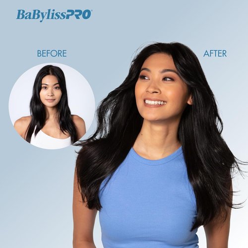 BabylissPRO Nano Titanium Hair Dryer - Professional 1875-Watt Ionic Blow Dryer for Faster, Frizz-Free Drying