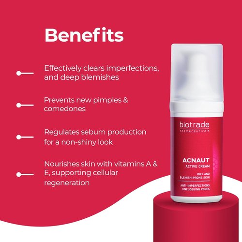 Acne Out Cream 30ml - Effective Anti-Acne Treatment for Pimples, Blackheads & Whiteheads