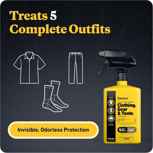 Sawyer Products Premium Permethrin Insect Repellent - Protect Clothing, Gear & Tents 24 oz