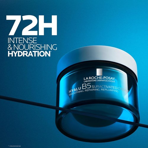 La Roche-Posay Hyalu B5 Anti-Aging Face & Neck Cream - Firming Moisturizer with 3 Types of Hyaluronic Acid, 1.7fl oz