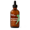 Plant Therapy Rosemary & Castor Oil - 4 oz Hair Growth Treatment for Shine, Softness & Healthy Scalp