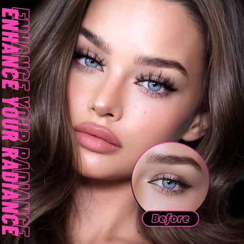 Veleasha Lashes 3D Fluffy False Eyelashes 10 Pairs Soft Faux Mink Lashes Lightweight Fake Eyelashes Wispy False Lashes Kit with Lash Glue and Lash Tweezers Handmade Strip Lashes (3D07 Kit)