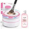 Norate Electric Makeup Brush Cleaner - Automatic Spinning Washer with 1.98 Fl.Oz Shampoo | Ideal Gift for Makeup Lovers