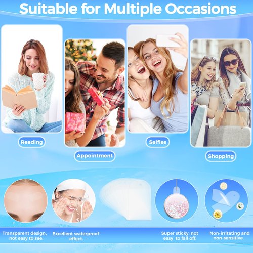 Face Tape Lifting Invisible, 120Pcs Face Lift Tape with 8 String, V Facelift Tape Instant Face Lifter Tape, Neck Tape Skin Tape for Lifting Sagging Skin, Turkey Neck, Eyes, Wrinkle, Double Chin, Jowls