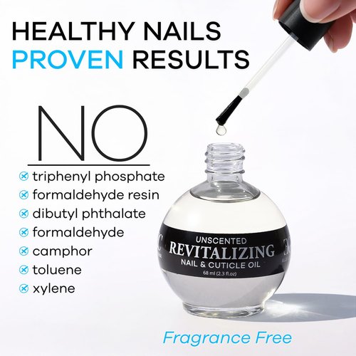 Ellie Chase Cuticle & Nail Care Oil - Moisturizing Formula with Jojoba, Aloe & Vitamin E | 2.3 Fl Oz