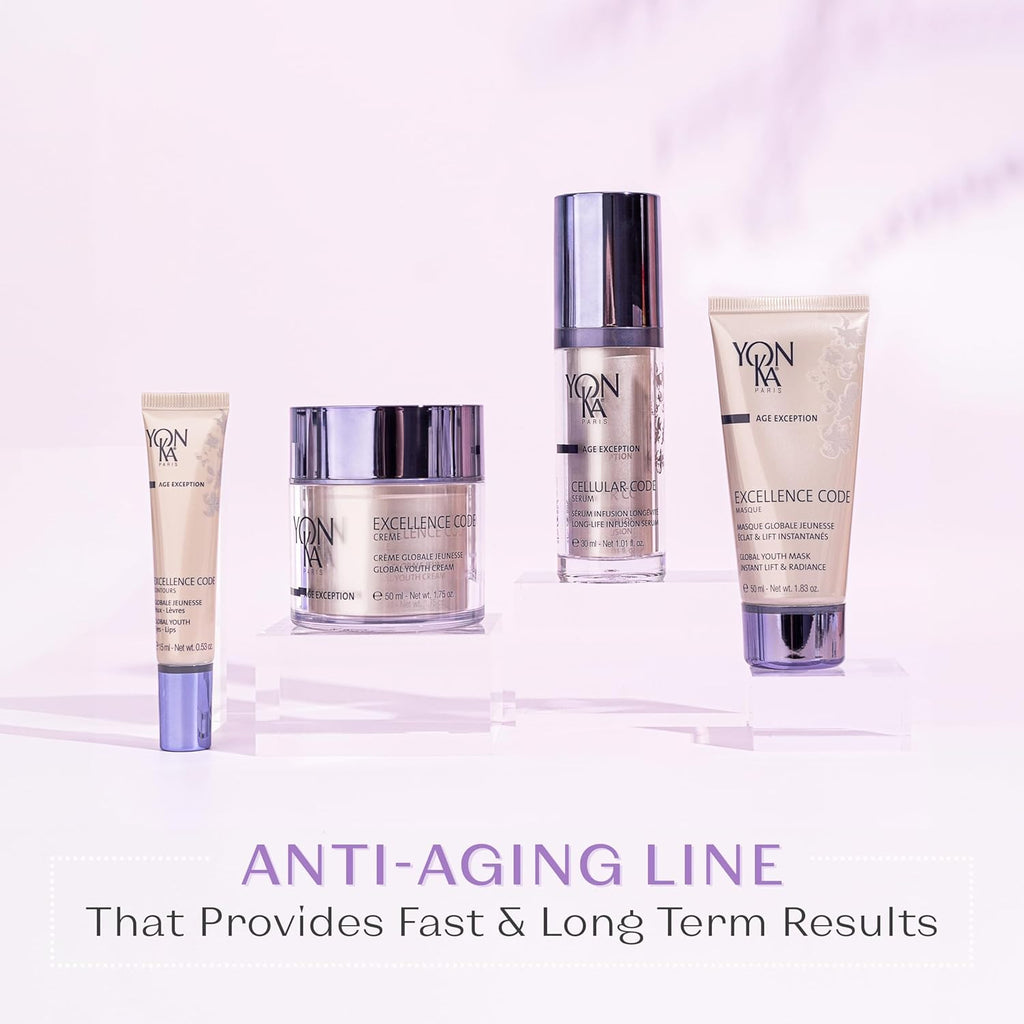 Yonka Age Exception Excellence Code Crème - Specialized Anti-Aging Cream for Mature Skin Types