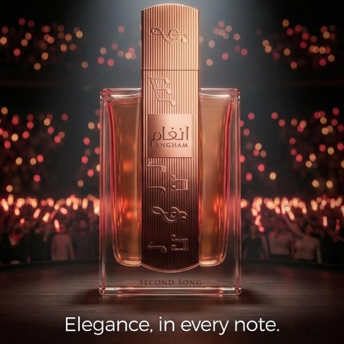 Lattafa Angham Second Song Eau de Parfum 100ml - Unisex Oriental Vanilla Fragrance | Long-Lasting Sweet & Creamy Aroma