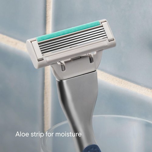 Harry's Plus Razor Refills - 10 Razor Blade Cartridges, Compact Cartridge Design for Precise Control, Shaving Kit for Men Only Compatible with Harry's Plus Handles