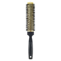 Gold Nano Ceramic 7.5 Inch Long Barrel Ion Wavy Bristles
