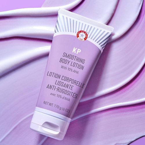 First Aid Beauty - KP Smoothing Body Lotion | 10% AHA Exfoliation & Deep Hydration, 6 oz, 2-Pack
