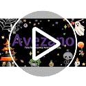 Avezano 4 Pack Halloween Tablecloths Ghost Pumpkin Haunted House Skeleton Party Decor