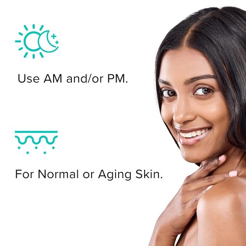 ClarityRx Probiotic Hydrating Face Serum - Natural Skin-Balancing Treatment with Hyaluronic Acid & Antioxidants for Normal & Aging Skin