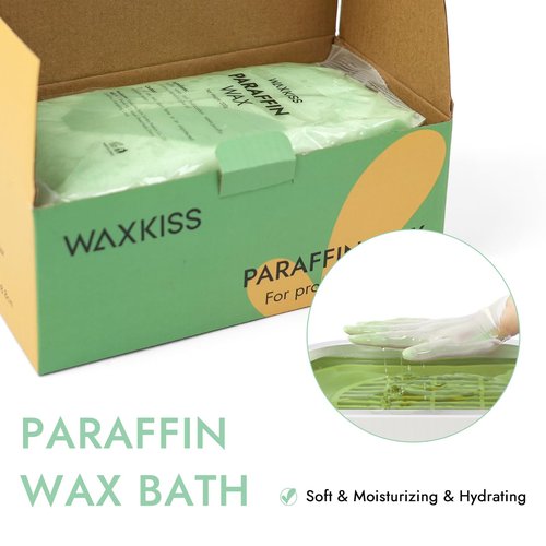 Paraffin Wax for Hand and Feet, 6 Packs Aloe Vera Paraffin Wax Refills for Paraffin Baths Moisturizing and Hydration