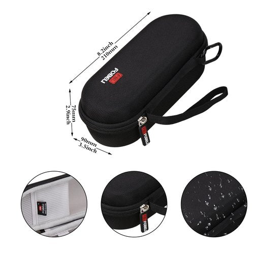 FBLFOBELI Hard Storage Case for Norelco Shaver 2100 2300 3500 6800 3100 5500 5100 5300 5700 6880 7000 7100 7200 9000, Also fits for Braun Series 3/Series 5/Series 7/Series 9 Rotary Shaver (Case Only)