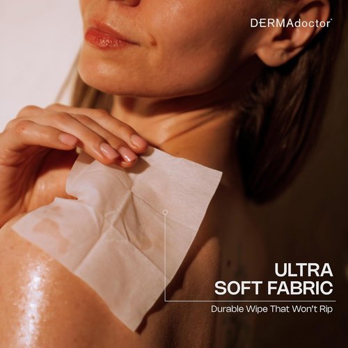 DERMAdoctor Deodorant Wipes - Refreshing Antiperspirant for Hyperhidrosis | 10 Individually Wrapped Wipes