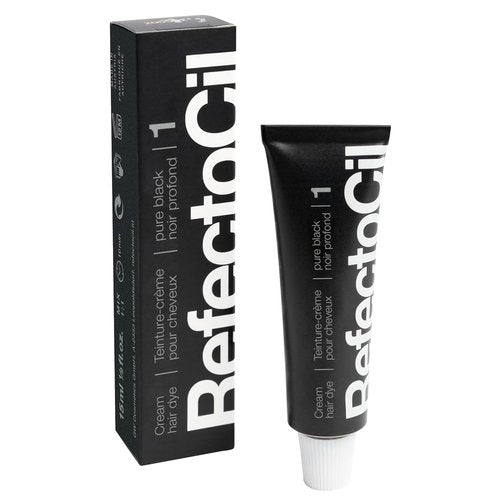 RefectoCil Hair Tinting Kit - Cream Hair Dye, Liquid Oxidant 3%, Mixing Brush & Dish Included