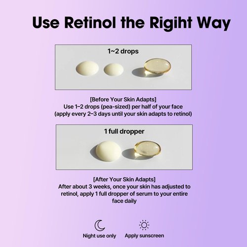 SOME BY MI Retinol Intense Reactivating Serum – 1.01oz, 30ml – Korean Bakuchiol Retinol Serum for Face Firming – Improves Signs of Aging, Minimizes Pore Size & Refines Skin Texture – Korean Skin Care