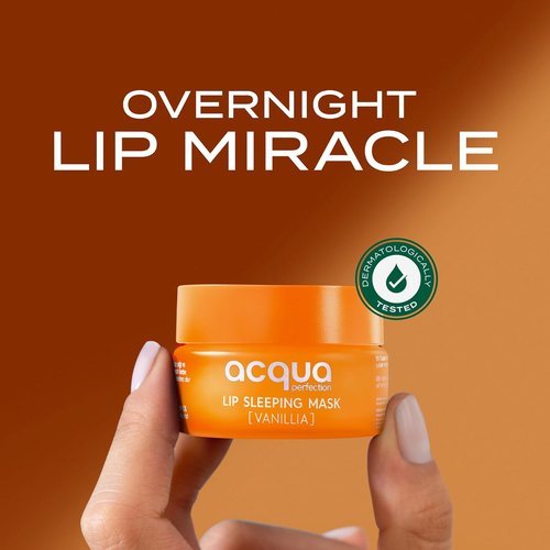 Skiennix Overnight Lip Sleeping Mask - Intense Moisture Treatment with Shea & Murumuru Butter - 8 Hour Hydration for Dry Cracked Lips