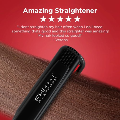 FHI Heat Tourmaline Hair Straightener - Professional Styling Tool for All Hair Types