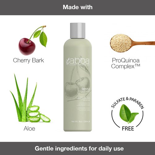 ABBA - Pure Gentle Conditioner - Nourishing Cherry Bark & Aloe Formula