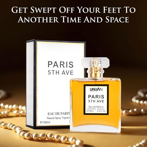 Paris 5th Avenue Eau De Parfum for Women - Elegant Fragrance with Floral & Woody Notes - 100ml Bottle