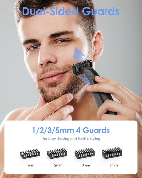 Guide Guards with Stand - Premium Replacement Combs for O Blade QP2724, QP2834, QP25XX, QP26XX, QP65XX, QP66XX | 6PC Set with 1/2/3/5mm Sizes