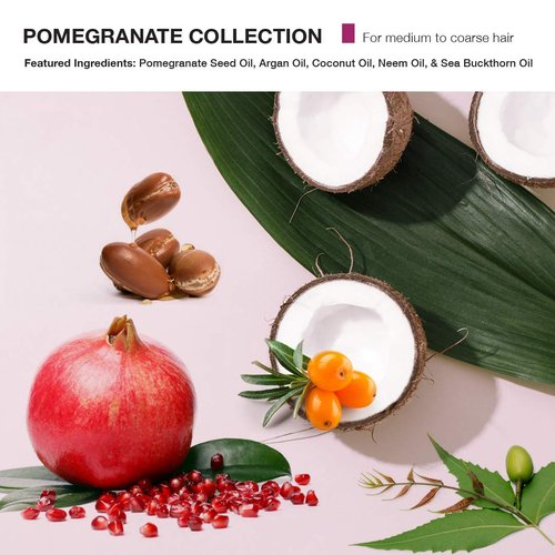 MOP - Pomegranate Nourishing Deep Conditioning Mask - Hydrates & Restores Dry Hair - 8.45 fl oz